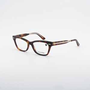 Calvin Klein CK23512 240 Eyeglasses Havana 52mm Cat Eye Frame